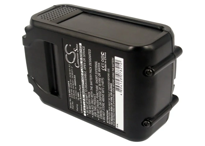 CS-DEC180PX : Battery for DeWalt XR Li-Ion 18V, DCD740, DCD740B and others - Replaces DeWalt DCB180, DCB181, DCB181-XJ and others