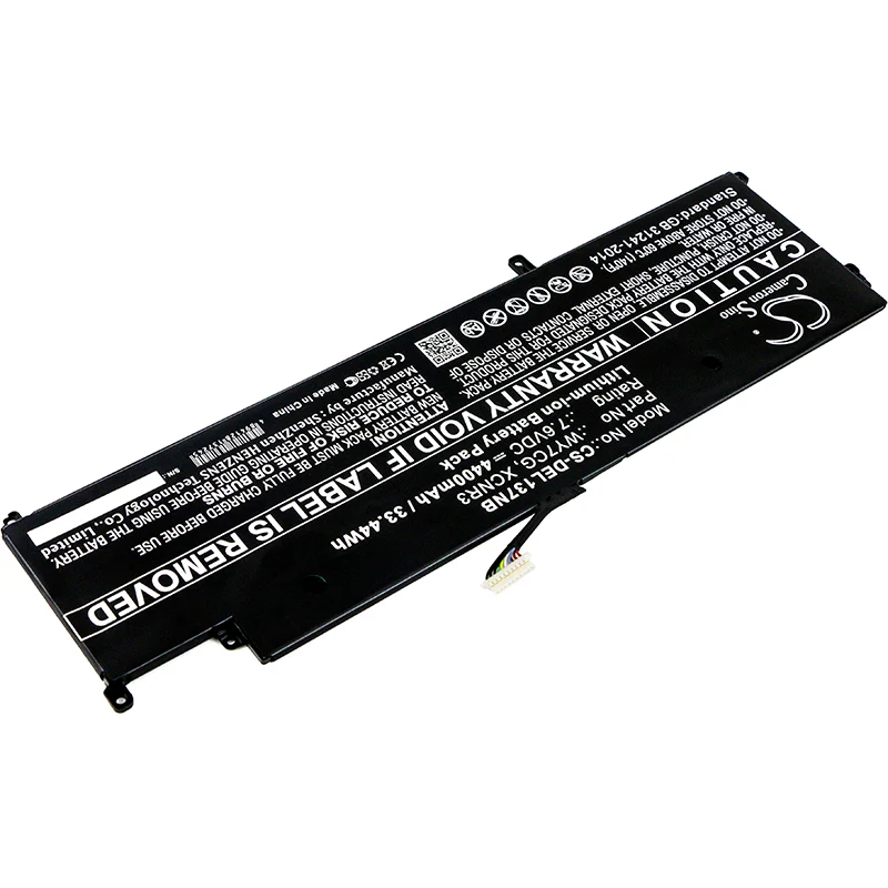 CS-DEL137NB : Battery for DELL Latitude 13 7370 - Replaces DELL WY7CG, XCNR3 - Image 2