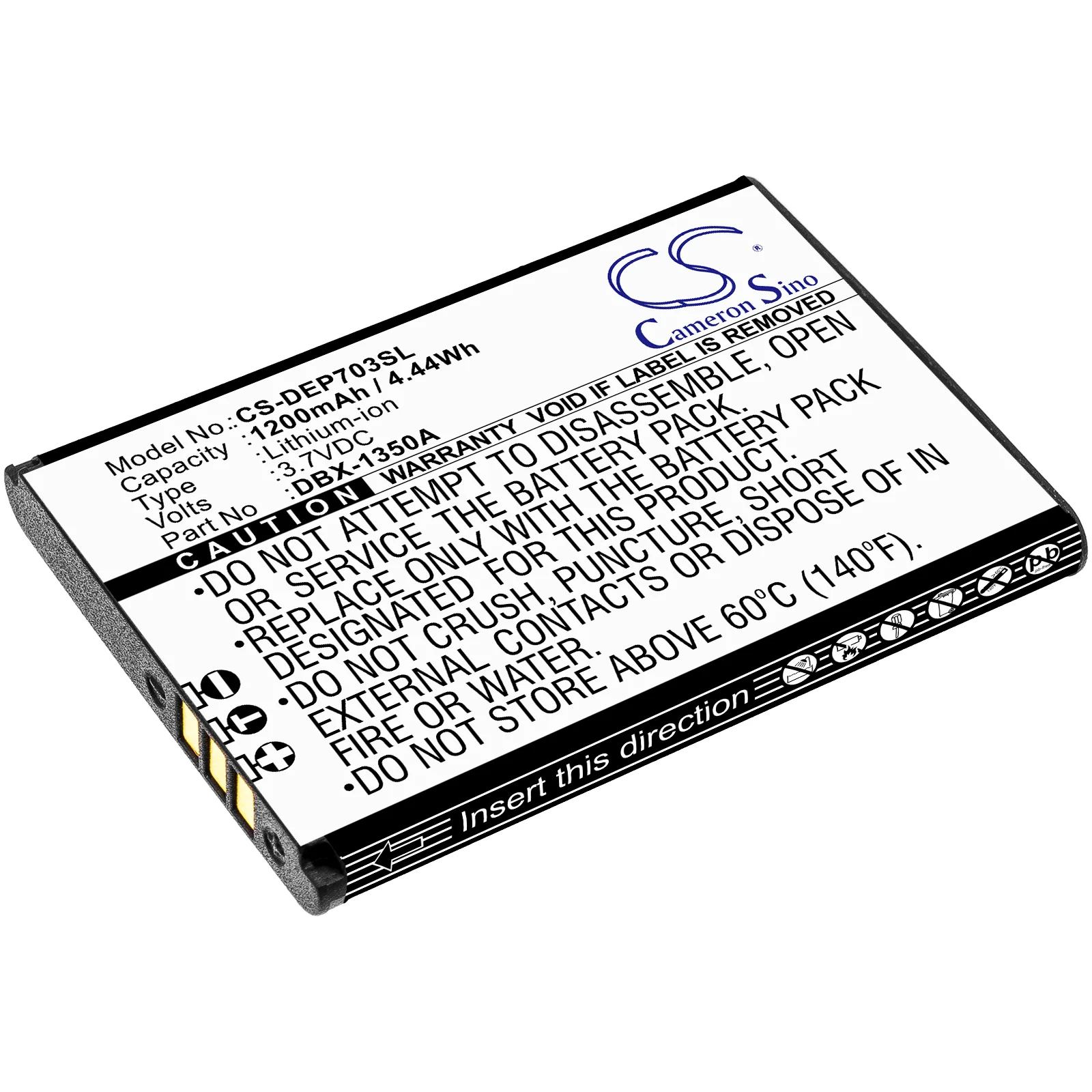 CS-DEP703SL : Battery for Doro 7030, 7031, DFC-0270 and others - Replaces Doro DBX-1350A - Image 4