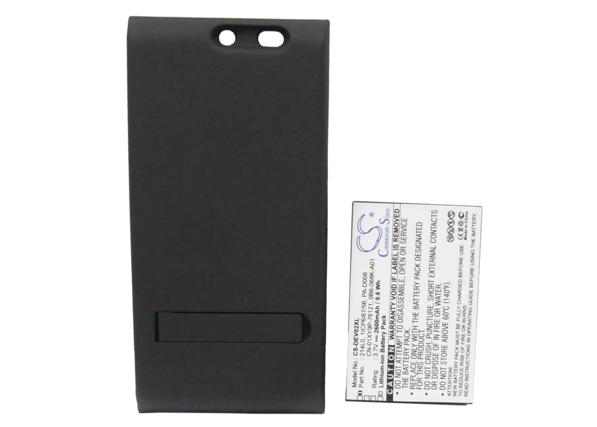 CS-DEV02XL : Battery for Dell Venue Pro, V02S - Replaces Dell 214L0, 1ICP6/67/56, CN-01XY9P-76121 and others - Image 4