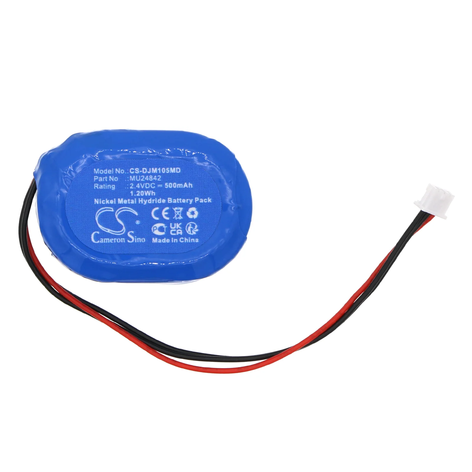 CS-DJM105MD : Battery for Air shields-Vickers JM105 Jaundice Meter - Replaces Drager MU24842 - Image 3