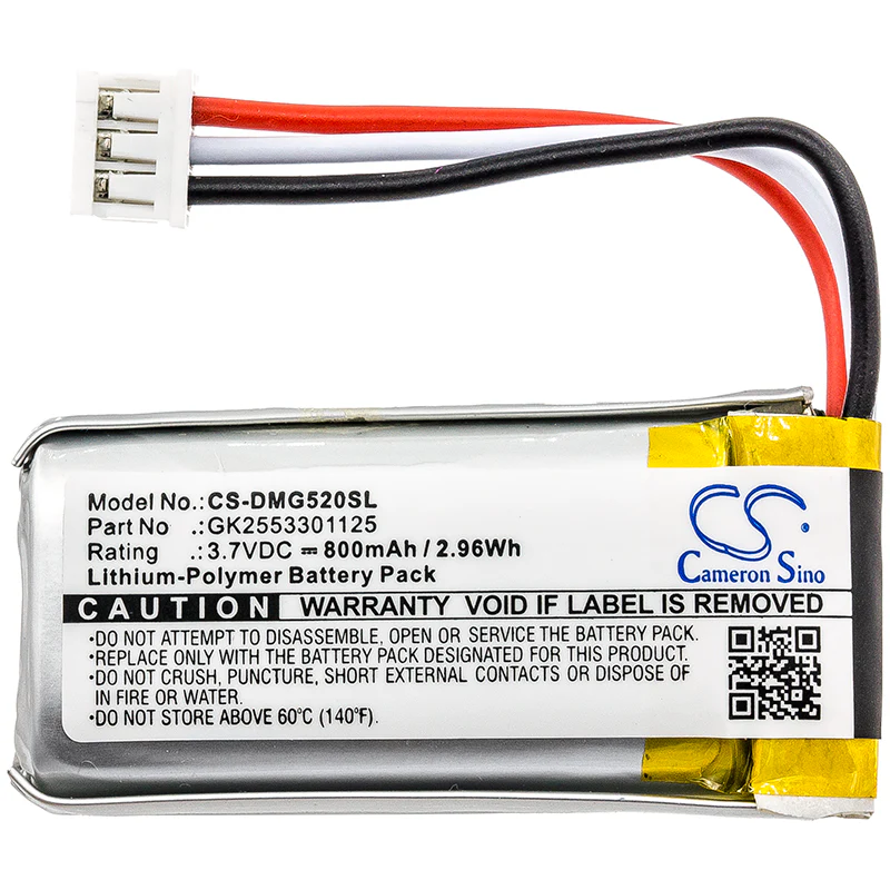 CS-DMG520SL : Battery for DIGITAL MATTER G52S, G52 Solar - Replaces DIGITAL MATTER GK2553301125 - Image 4