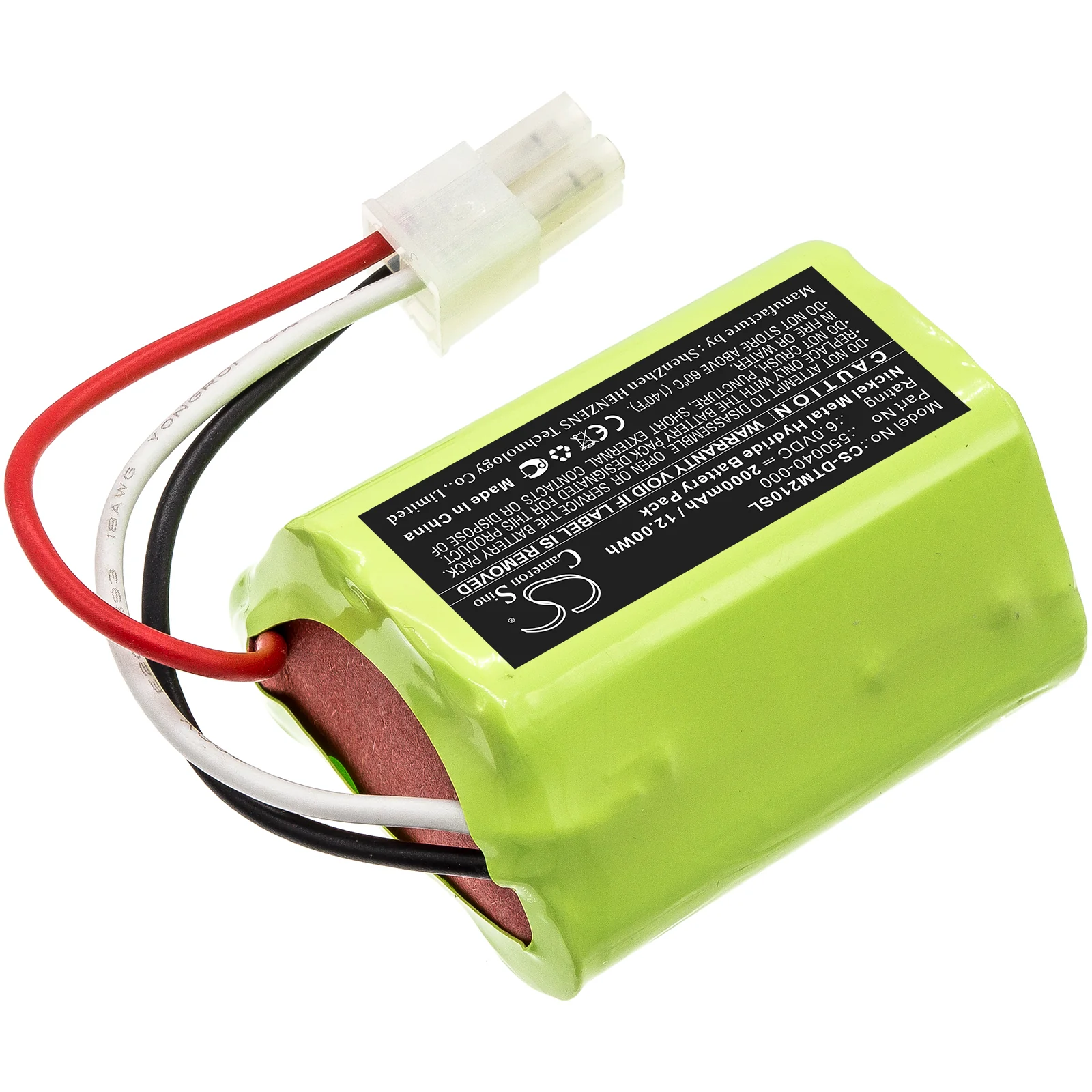 CS-DTM210SL : Battery for ONeil Microflash 2 - Replaces ONeil 550040-000 - Image 2