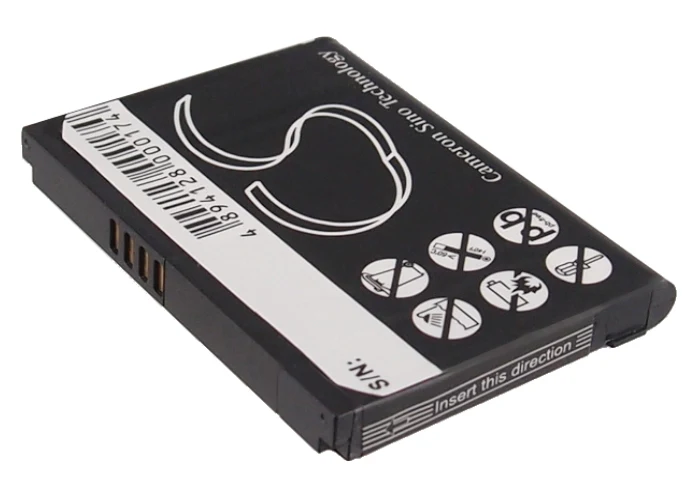 CS-DTS1SL : Battery for T-Mobile MDA Touch - Replaces T-Mobile ELF0160, 35H00095-00M, FFEA175B009951 - Image 3