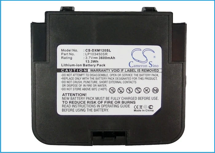 CS-DXM120SL : Battery for Delphi XM Satellite Radio SA10120 Roady, SA10120 - Replaces Delphi LP103450SR, SA10120 - Image 4