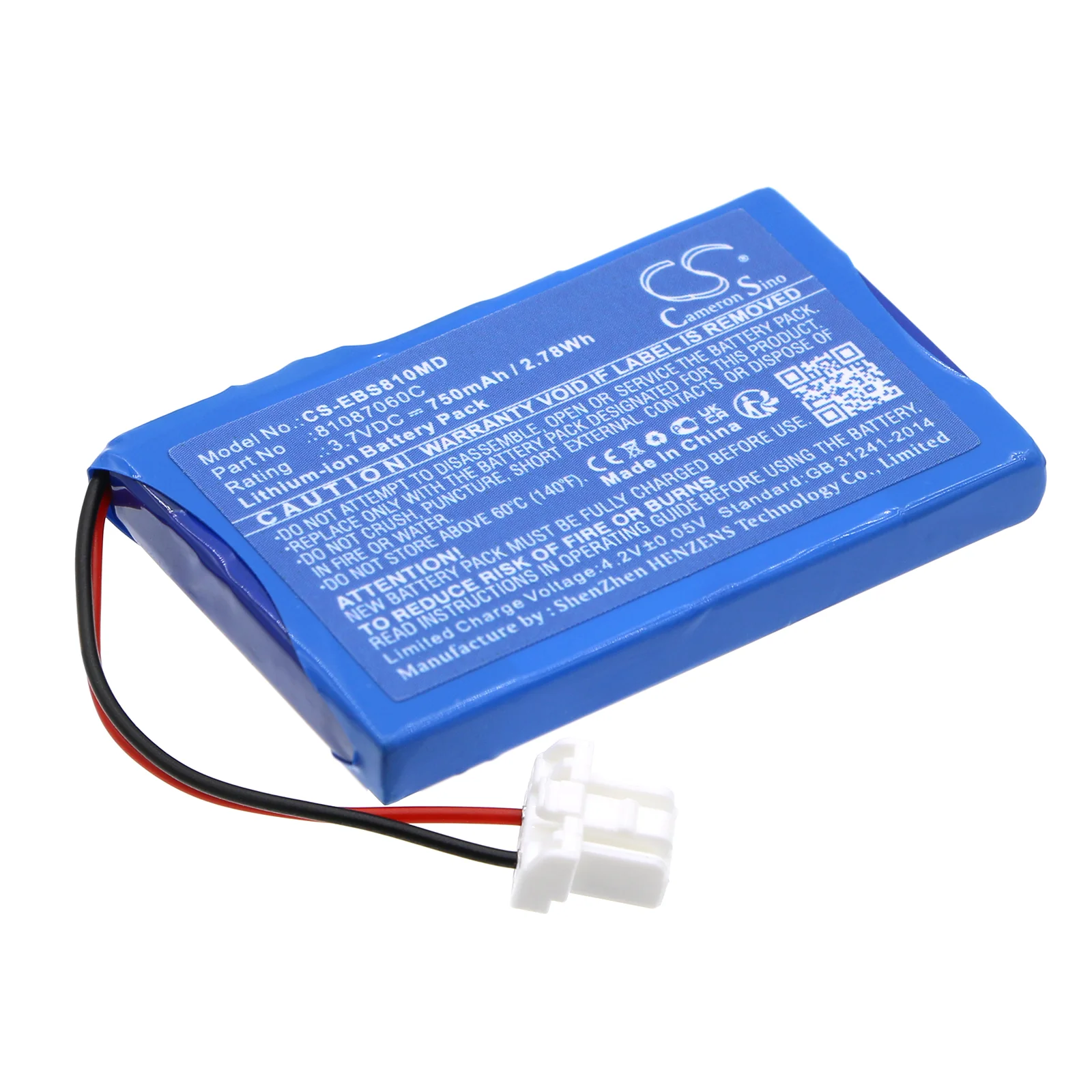 CS-EBS810MD : Battery for Exogen Bone Stimulator - Replaces Exogen 81087060C