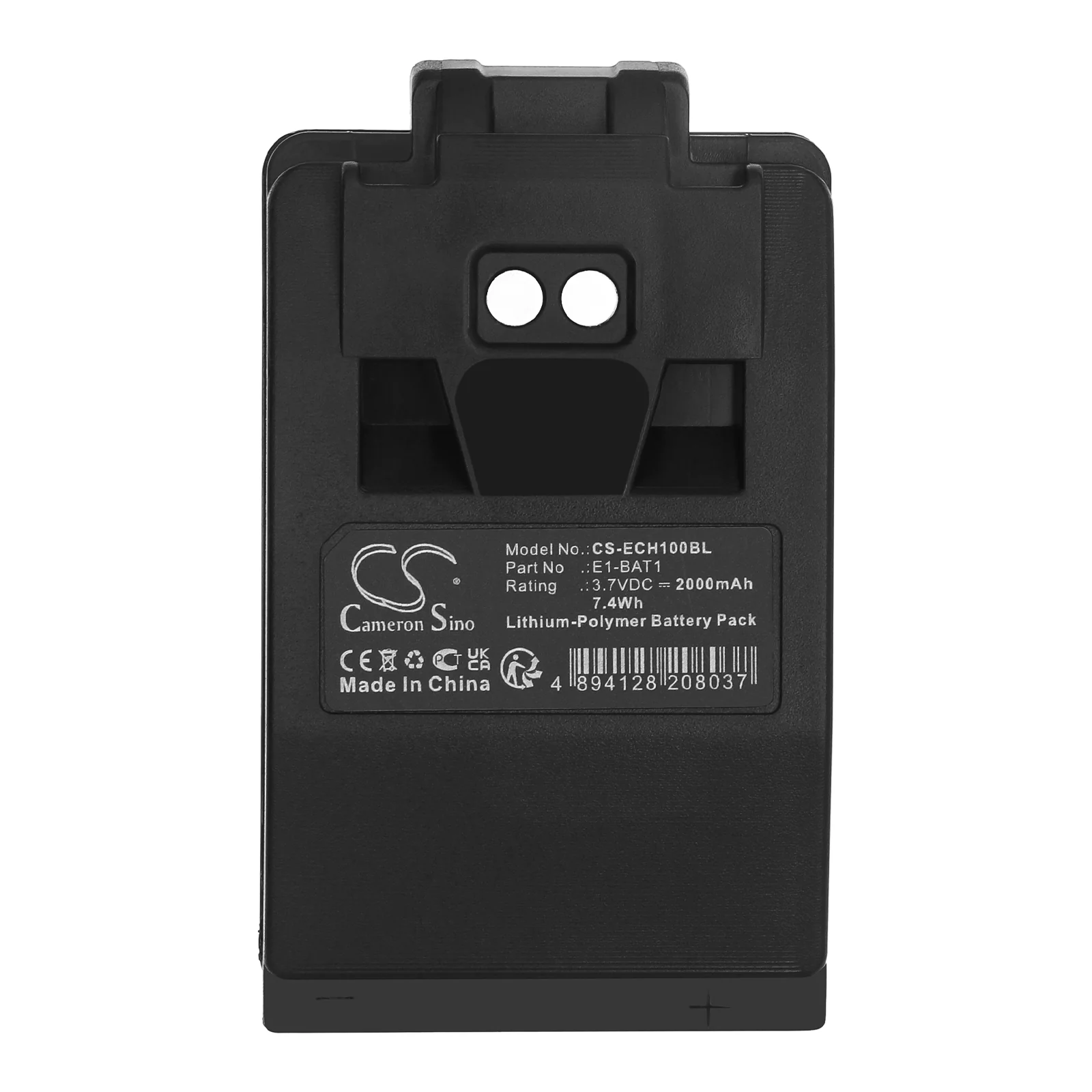 CS-ECH100BL : Battery for ELCA Radiocontrol - Replaces ELCA E1-BAT1 - Image 4