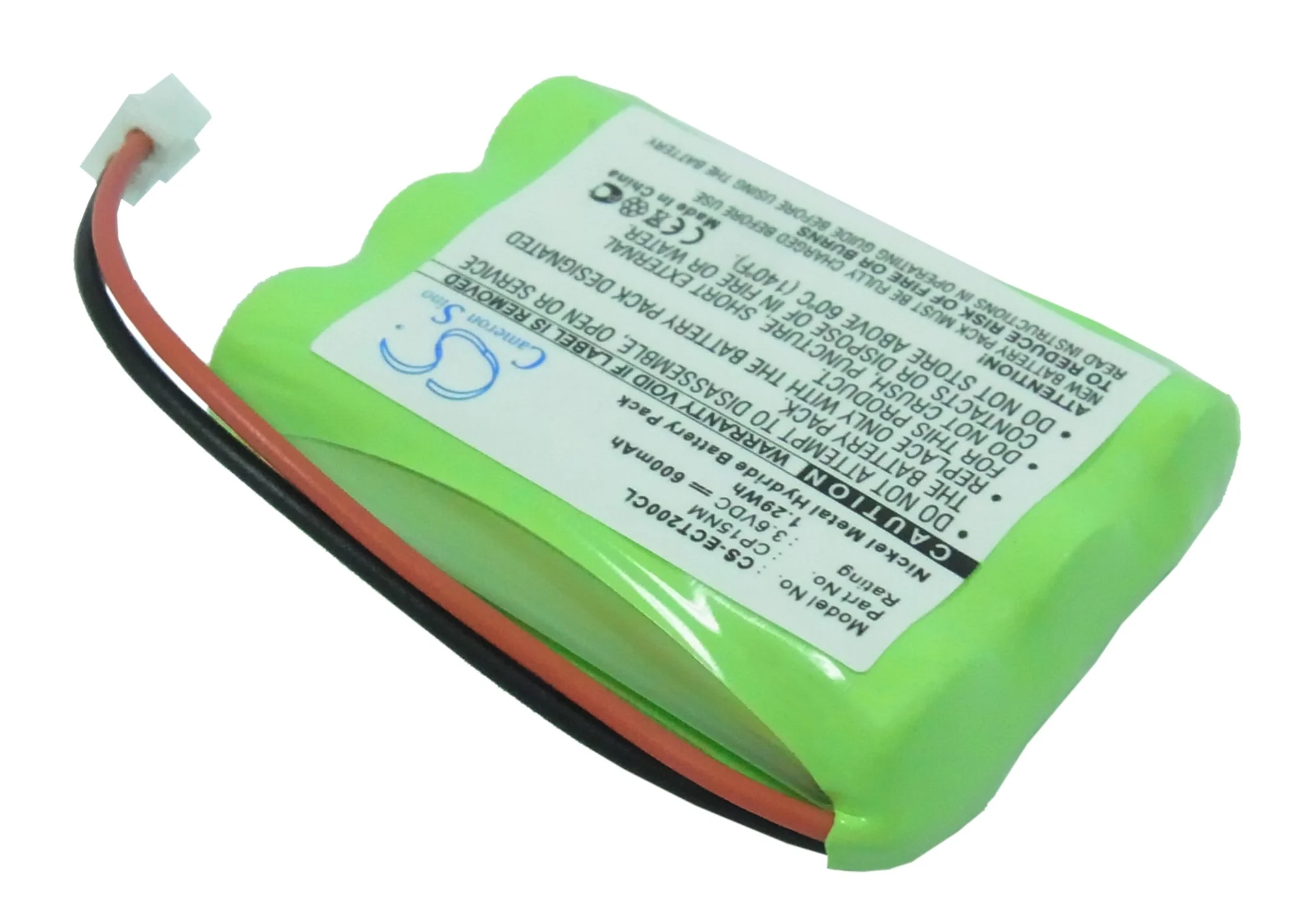 CS-ECT200CL : Battery for Alcatel Altiset Comfort, Altiset Pro, Altiset S and others - Replaces Alcatel NTM/BKBNB 101 13/1, CP15NM, NC2136 and others - Image 2