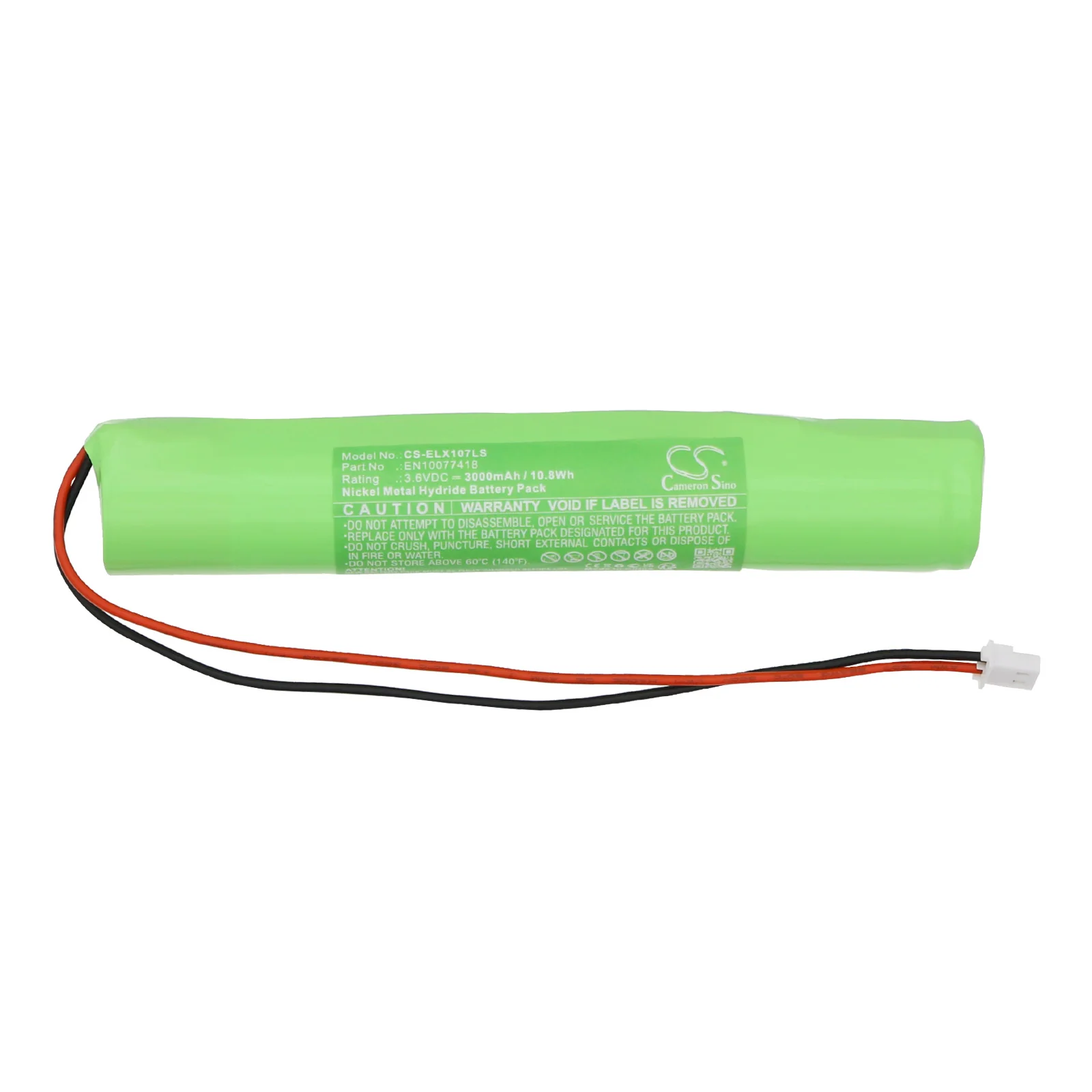 CS-ELX107LS : Battery for ESYLUX ELX LED - Replaces ESYLUX EN10077418 - Image 3