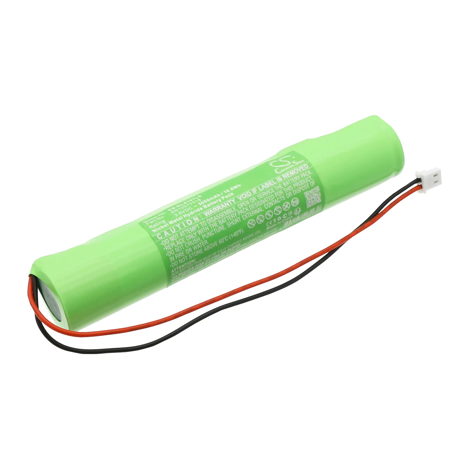 CS-ELX107LS : Battery for ESYLUX ELX LED - Replaces ESYLUX EN10077418 - Image 5