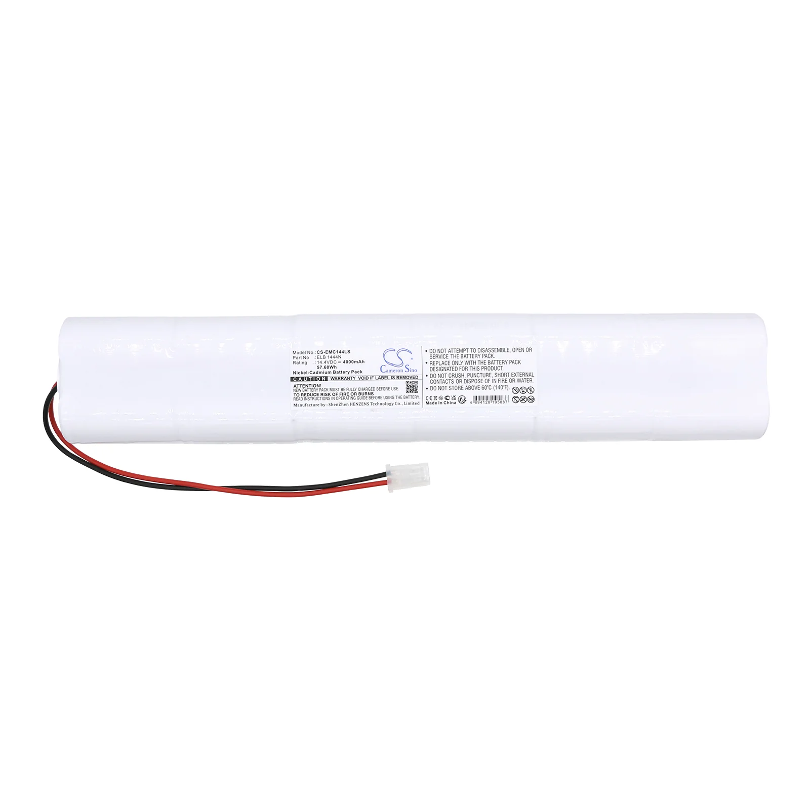 CS-EMC144LS : Battery for Lithonia ELB 1444N - Image 3