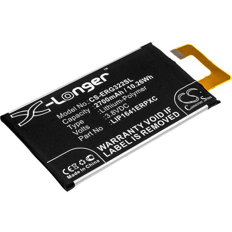 CS-ERG322SL : Battery for Sony Xperia XA1 Ultra, XA1 Ultra Dual TD-LTE, G3226 and others - Replaces Sony LIP1641ERPC, LIP1641ERPXC