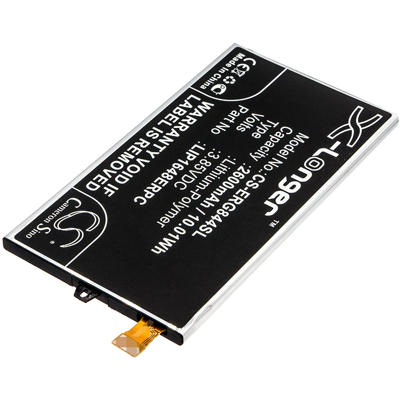 CS-ERG844SL : Battery for Sony Xperia XZ1 Compact, Xperia XZ1 Compact TD-LTE, SO-02K and others - Replaces Sony LIP1648ERPC - Image 3