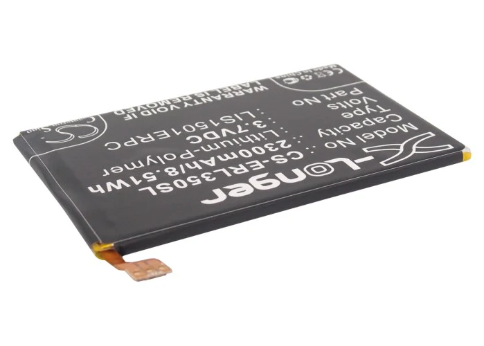 CS-ERL350SL : Battery for Sony Ericsson Xperia C6502, Xperia C6503, Xperia C6505 and others - Replaces Sony Ericsson LIS1501ERPC, 1264-3476.1 - Image 2