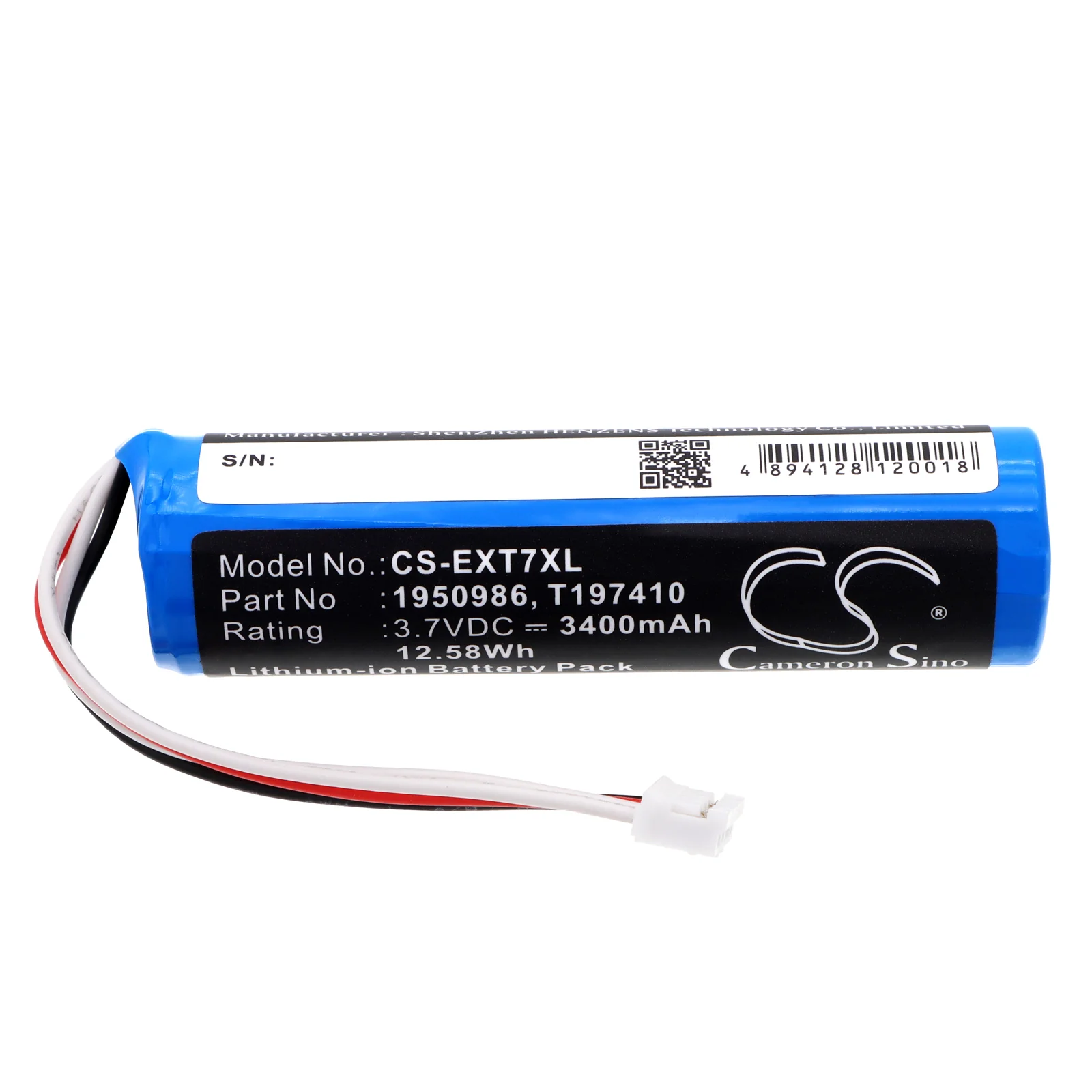 CS-EXT7XL : Battery for Reed R2050, R2050 Thermal Imaging Camera - Replaces Extech 1950986, T197410 - Image 5