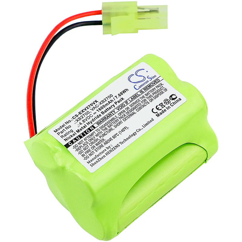 CS-EXV270VX : Battery for Euro Pro XB2700, V2700Z - Replaces Euro Pro C-XB2700, XB2700