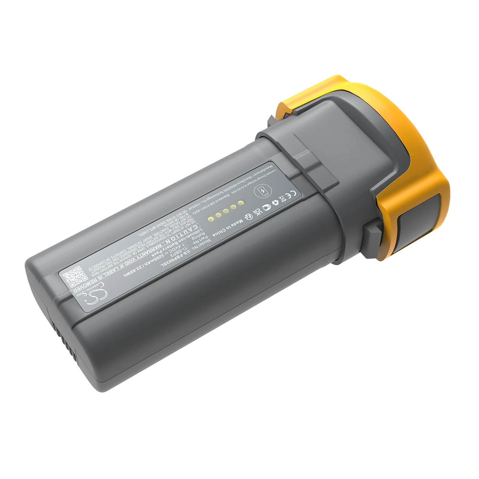CS-FBP003SL : Battery for Fluke 4JNW4, 4JNW5, TiR32 and others - Replaces Fluke TI-SBP3, 1653T1, 3440365 - Image 3