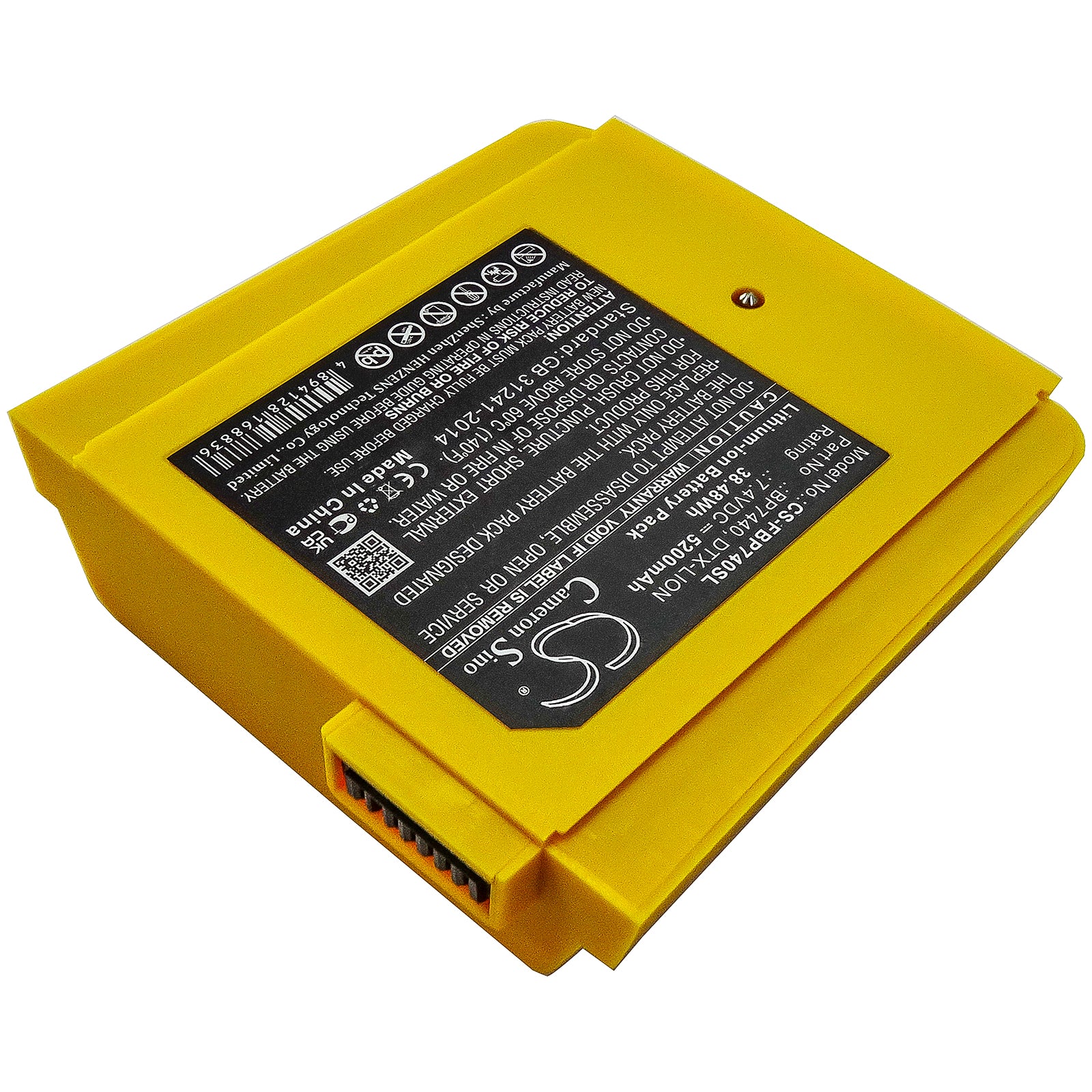CS-FBP740SL : Battery for Fluke DTX-1200-M, DTX-1200-MS, DTX-1800-M and others - Replaces Fluke DTX-LION, BP7440 - Image 2