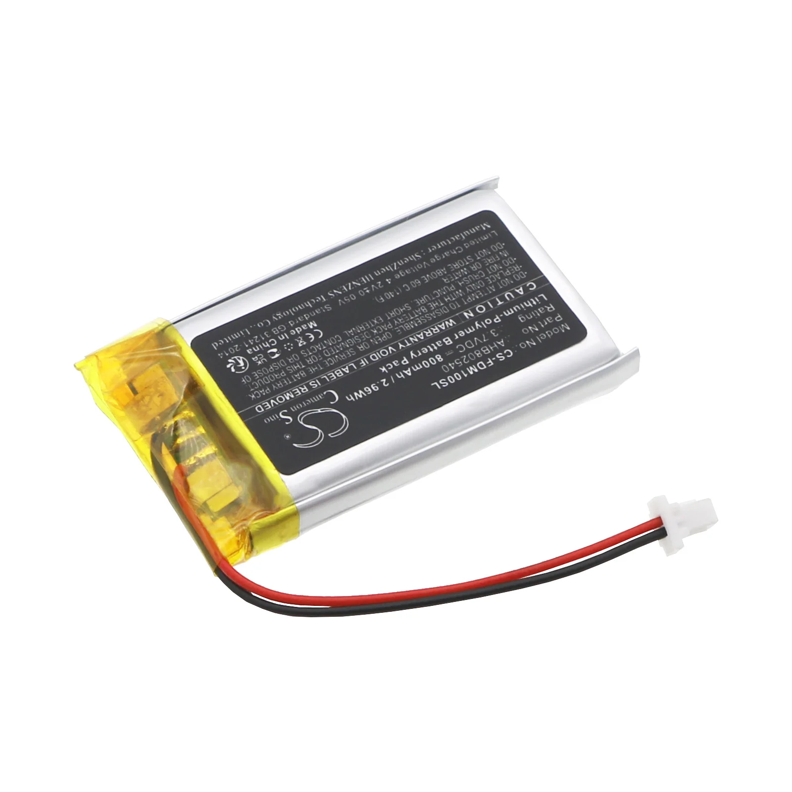 CS-FDM100SL : Battery for Fodsports M1S Pro - Replaces Fodsports AHB802540