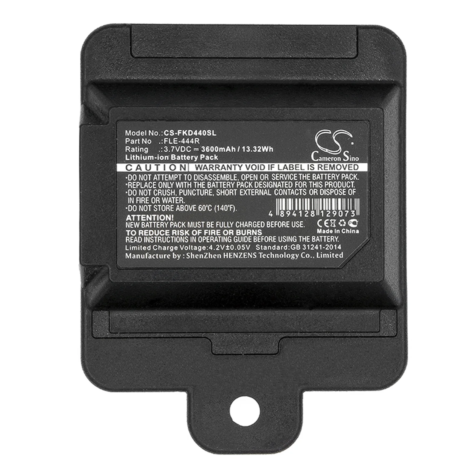 CS-FKD440SL : Battery for Fukuda Multiline Laser, FLE-444R, EK-189 and others - Replaces Fukuda FLE-444R - Image 3