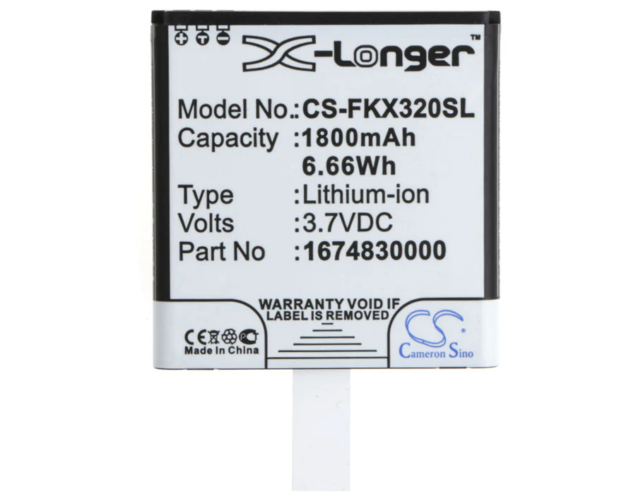 CS-FKX320SL : Battery for Falk IBEX 25, IBEX 32, IBEX 25 Touring - Replaces Falk 1674830000 - Image 5