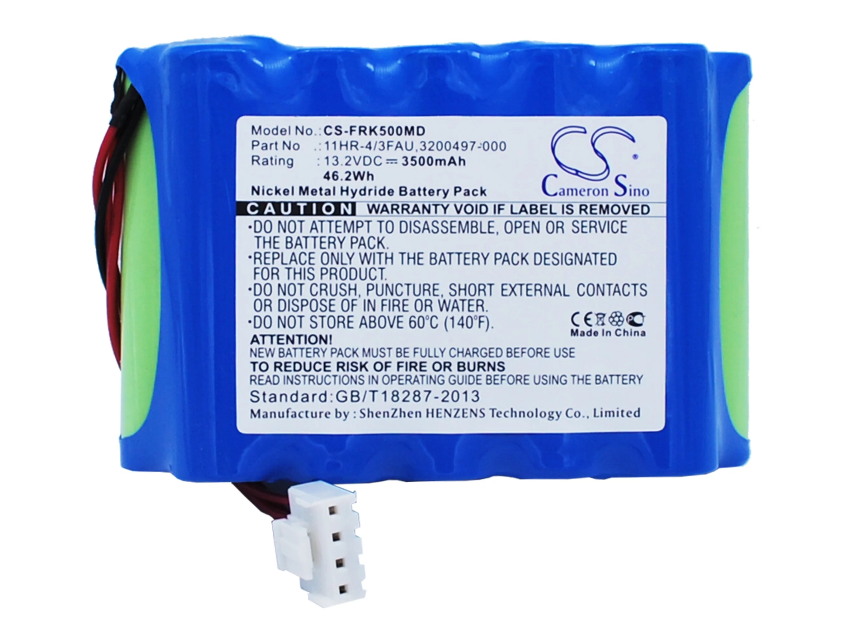 CS-FRK500MD : Battery for Fujikura FSM-50S, FSM-50R, FSM-60S and others - Replaces Fujikura 11HR-4/3FAU, 3200497-000, BTR-08 and others - Image 4