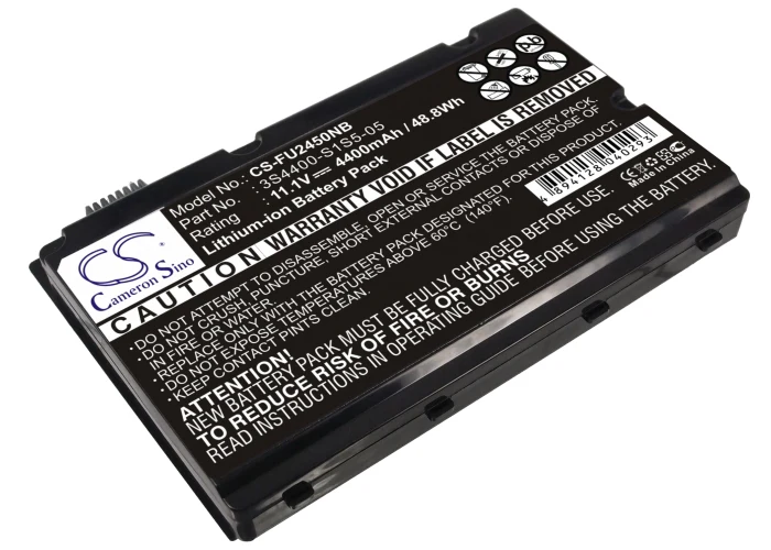 CS-FU2450NB : Battery for Uniwill P55IM, P75IM0 - Replaces Fujitsu 3S4400-S1S5-05, 3S4400-S3S6-07 - Image 4