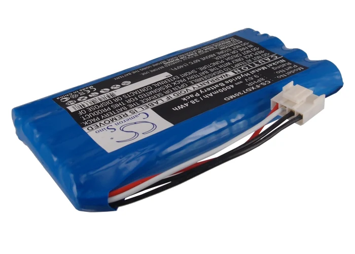 CS-FXD730MD : Battery for Fukuda FX-7302, Cardimax FX-7302, CardiMax FCP-7101 and others - Replaces Fukuda 8PHR, T8HR4/3FAUC-5345 - Image 2