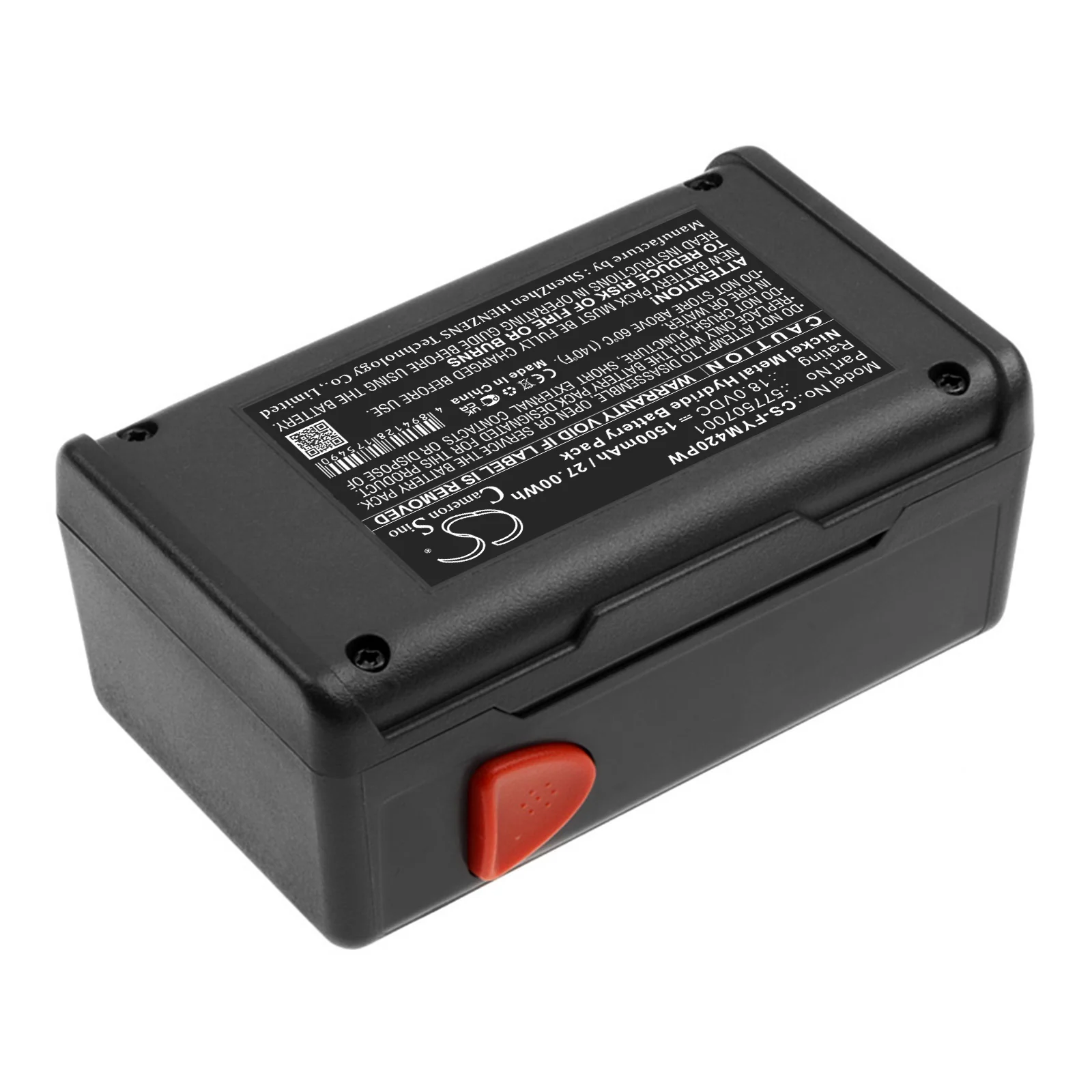 CS-FYM420PW : Battery for Flymo Contour Cordless XT, Easicut 420, Easicut 500 and others - Replaces Flymo 577507001, CCT250-3 - Image 2
