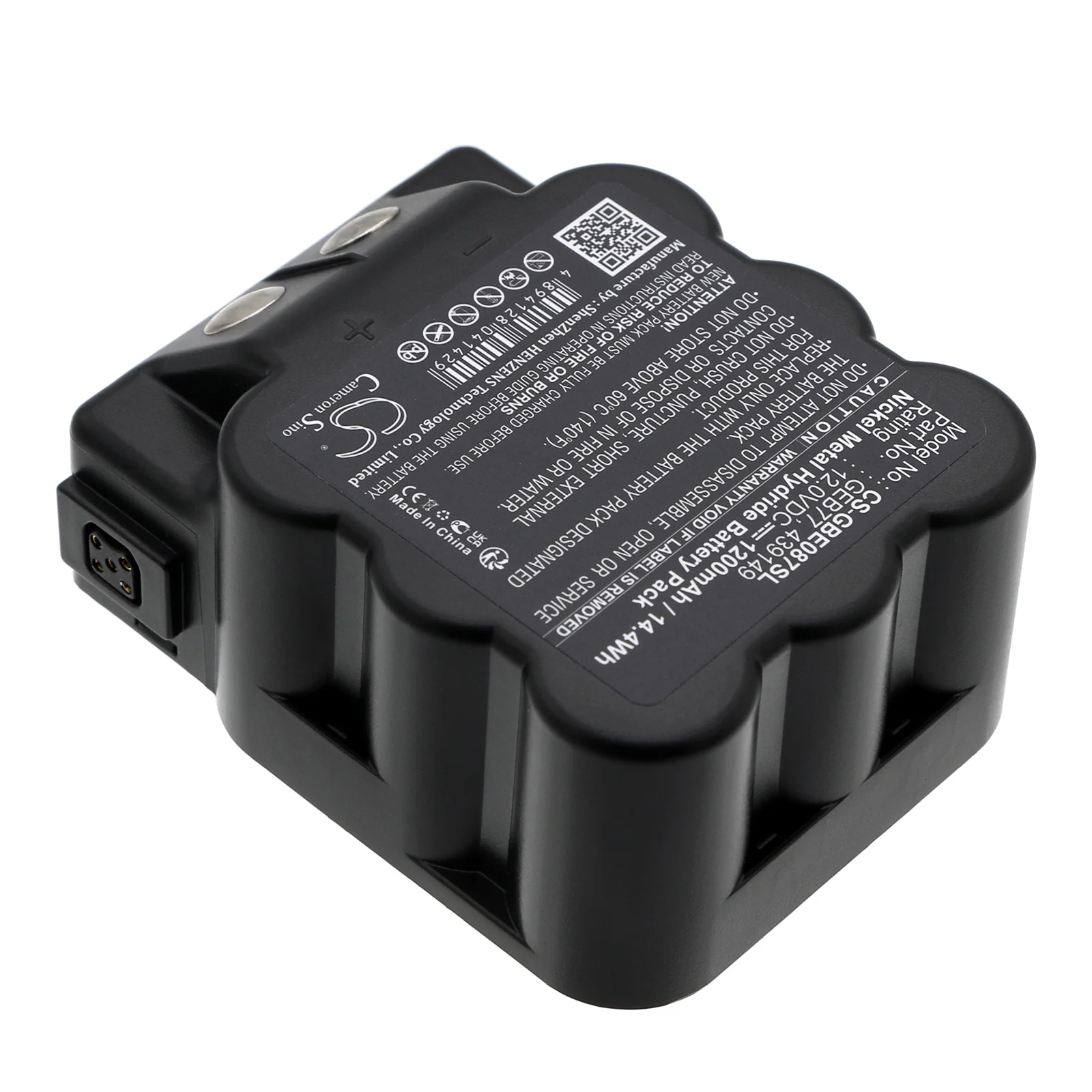 CS-GBE087SL : Battery for Leica TPS1000, TC400-905 - Replaces Leica GEB77, 439149 - Image 4