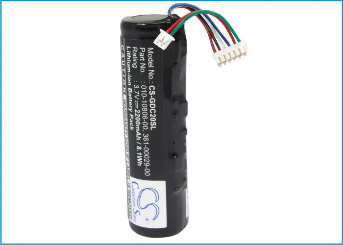 CS-GDC20SL : Battery for Garmin DC20, DC30, DC40 and others - Replaces Garmin 010-10806-00, 010-10806-01, 361-00029-00 and others - Image 4