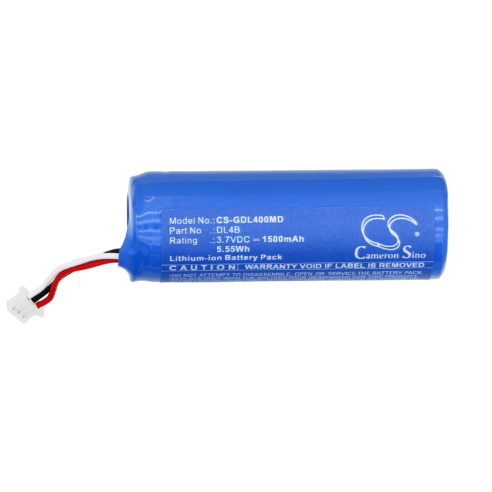 CS-GDL400MD : Battery for 3GEN DermLite 4, DermLite DL4W - Replaces 3GEN DL4-1306a, DL4B - Image 3