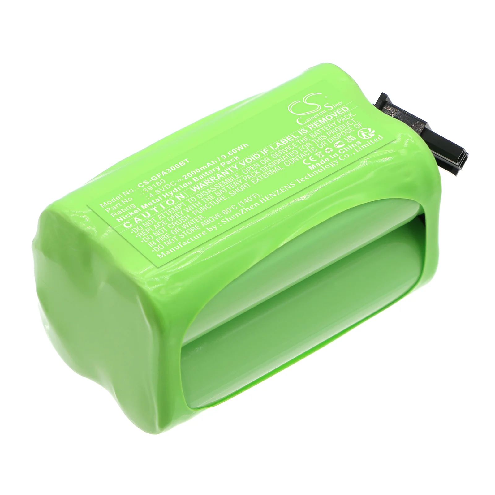 CS-GFA300BT : Battery for Grothe FA30, FA30-AZ, FA30-RP10 - Replaces Grothe 39180 - Image 5