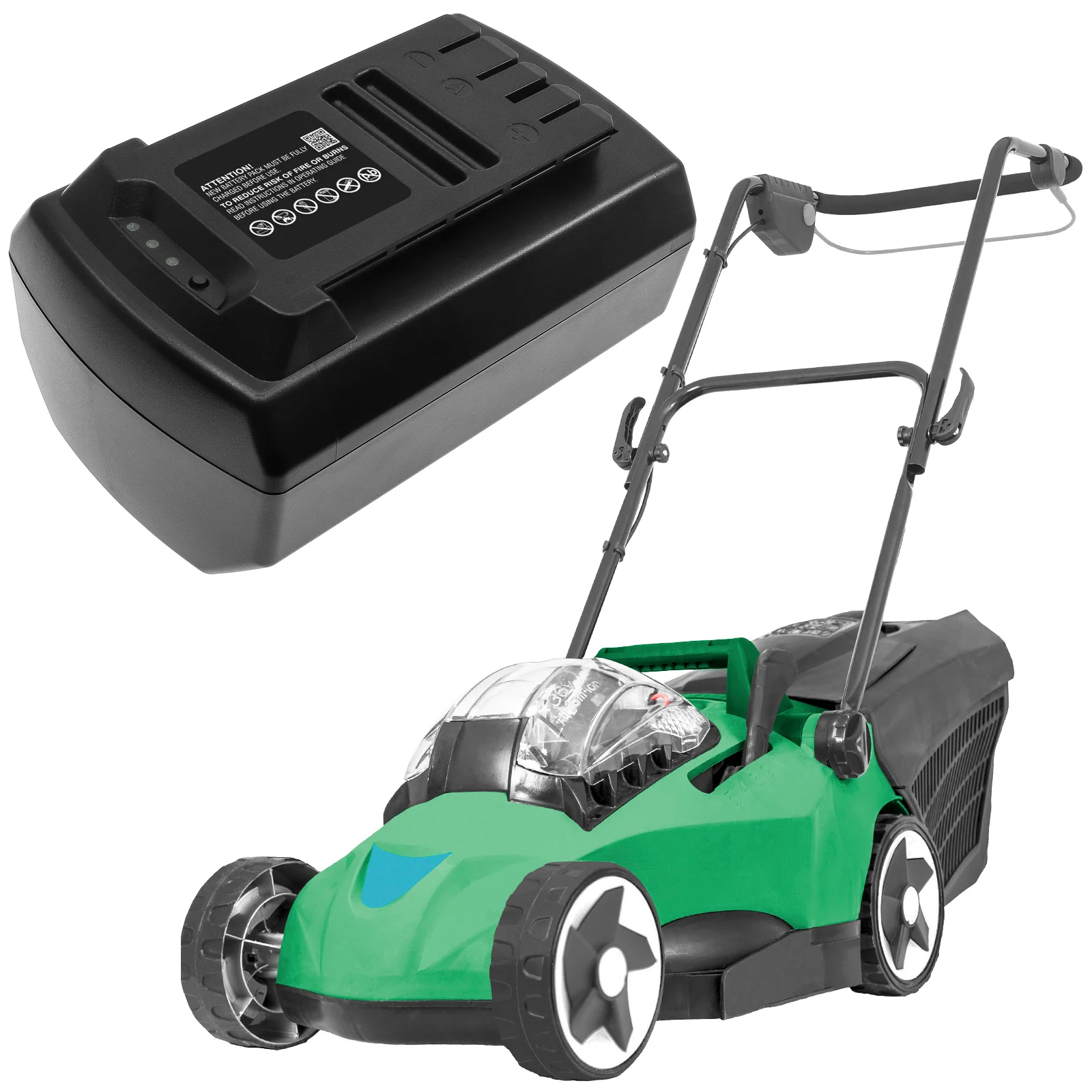 CS-GFM360PW : Battery for Garden Feelings IAM 36-3730 F, IAM 36-4340-1N F, GDLM3640 and others - Replaces Garden Feelings R1S-360-AH-C, B0P136AA, R1S-360-AH-C36V - Image 6