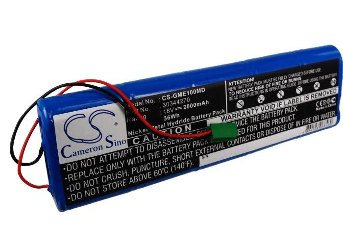 CS-GME100MD : Battery for Hellige EKG Cardio Smart, ES500 - Replaces GE 30344270, 303-442-70 - Image 5