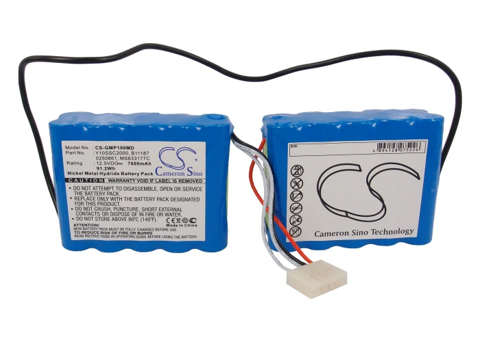 CS-GMP100MD : Battery for Criticon Pro 100, Pro 200, Pro 300 and others - Replaces Criticon NIBP100, BATT/110239, OM11187 and others - Image 6