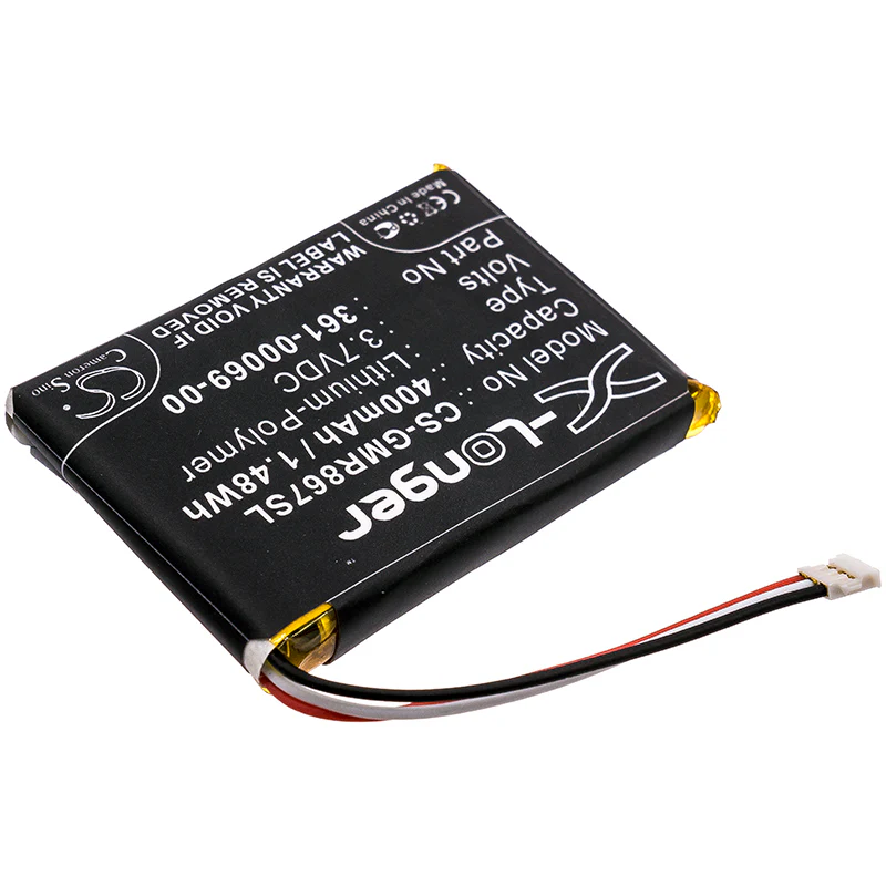 CS-GMR867SL : Battery for Garmin Barklimiter Deluxe, 010-11867-10, Delta Sport and others - Replaces Garmin 361-00069-00 - Image 2