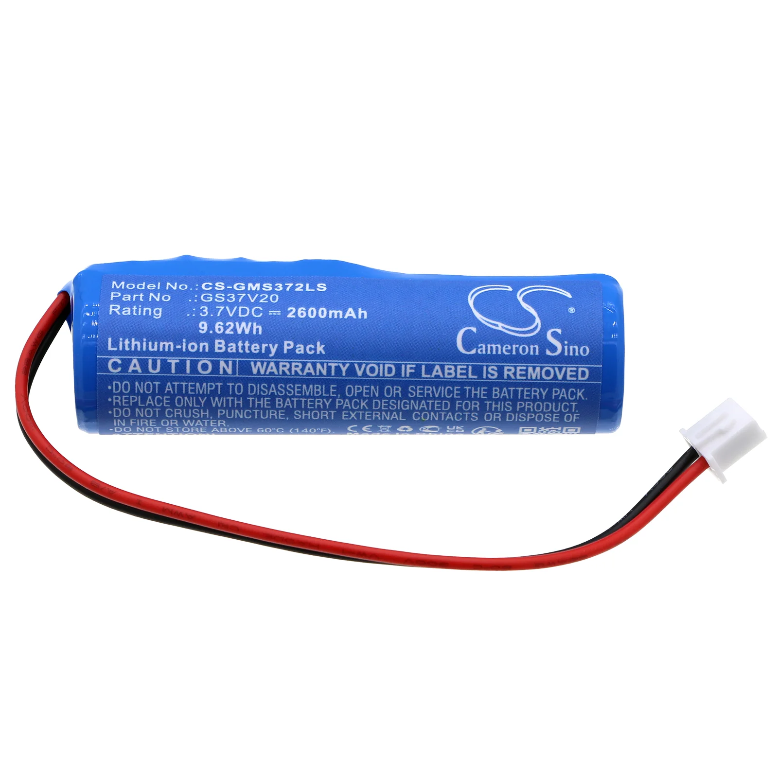 CS-GMS372LS : Battery for Gama Sonic GS37V20FLT - Replaces Gama Sonic GS37V20 - Image 3