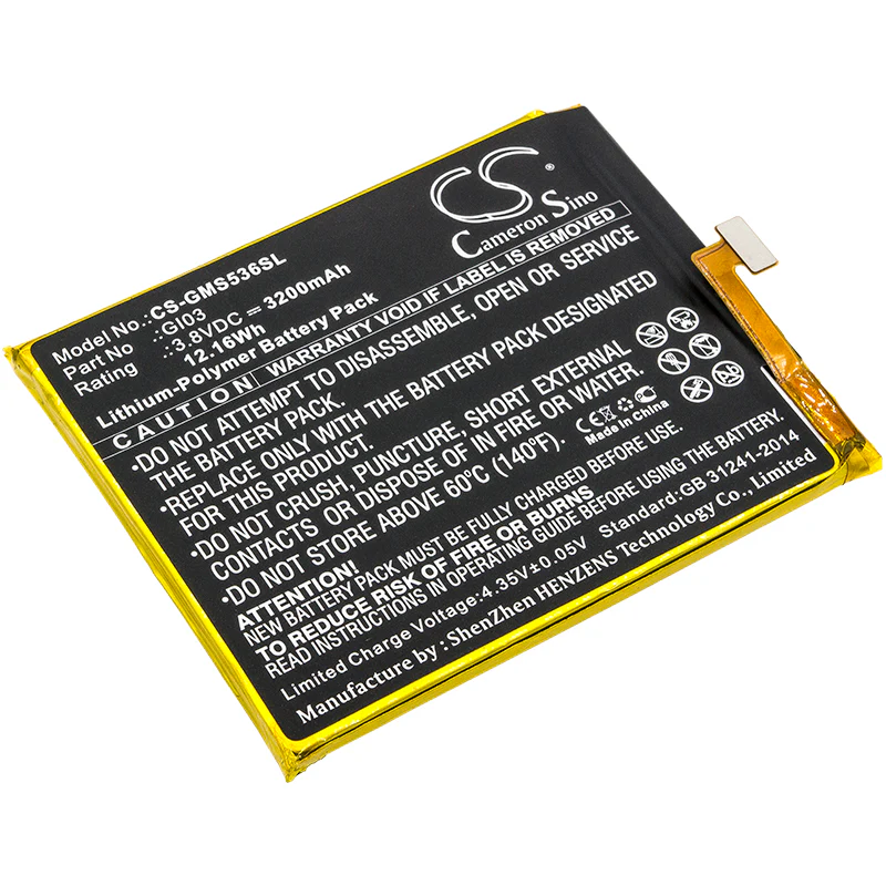 CS-GMS536SL : Battery for Gigaset ME pure, GS53-6 - Replaces Gigaset GI03 - Image 3