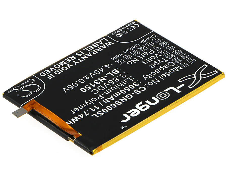 CS-GNS600SL : Battery for GIONEE Elife S6, GN9010L Dual SIM, GN9010 and others - Replaces GIONEE BL-N3150 - Image 2