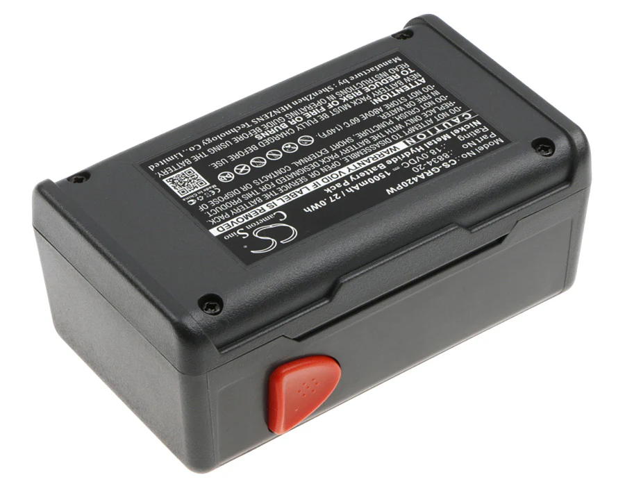 CS-GRA420PW : Battery for Gardena Turbotrimmer SmallCut 300 Accu, 648844, Heckenschere EasyCut 42 Accu and others - Replaces Gardena 8834-20 - Image 2