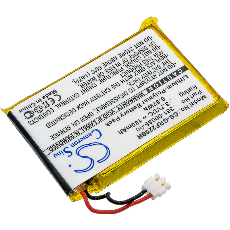 CS-GRF225SH : Battery for Garmin Forerunner 225, Forerunner 235, Forerunner 630 and others - Replaces Garmin 361-00086-00, 361-00072-10, 361-00086-10 and others - Image 2