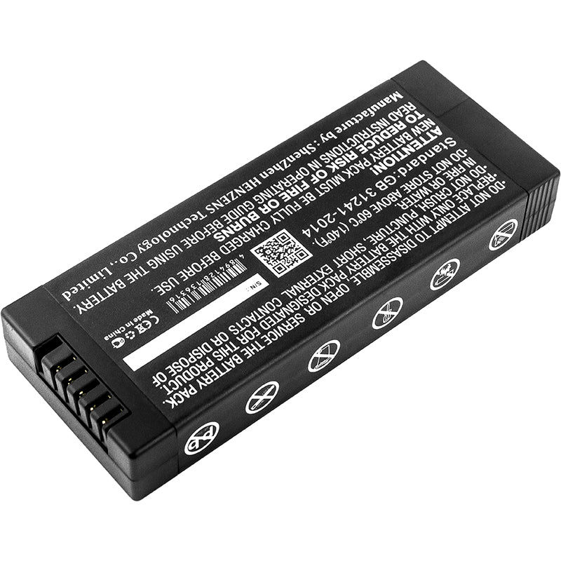 CS-GRM330SL : Battery for GE Inspection USM33, USM33 Flaw Detector, Krautkramer USM 33 - Replaces GE 1003022 - Image 2
