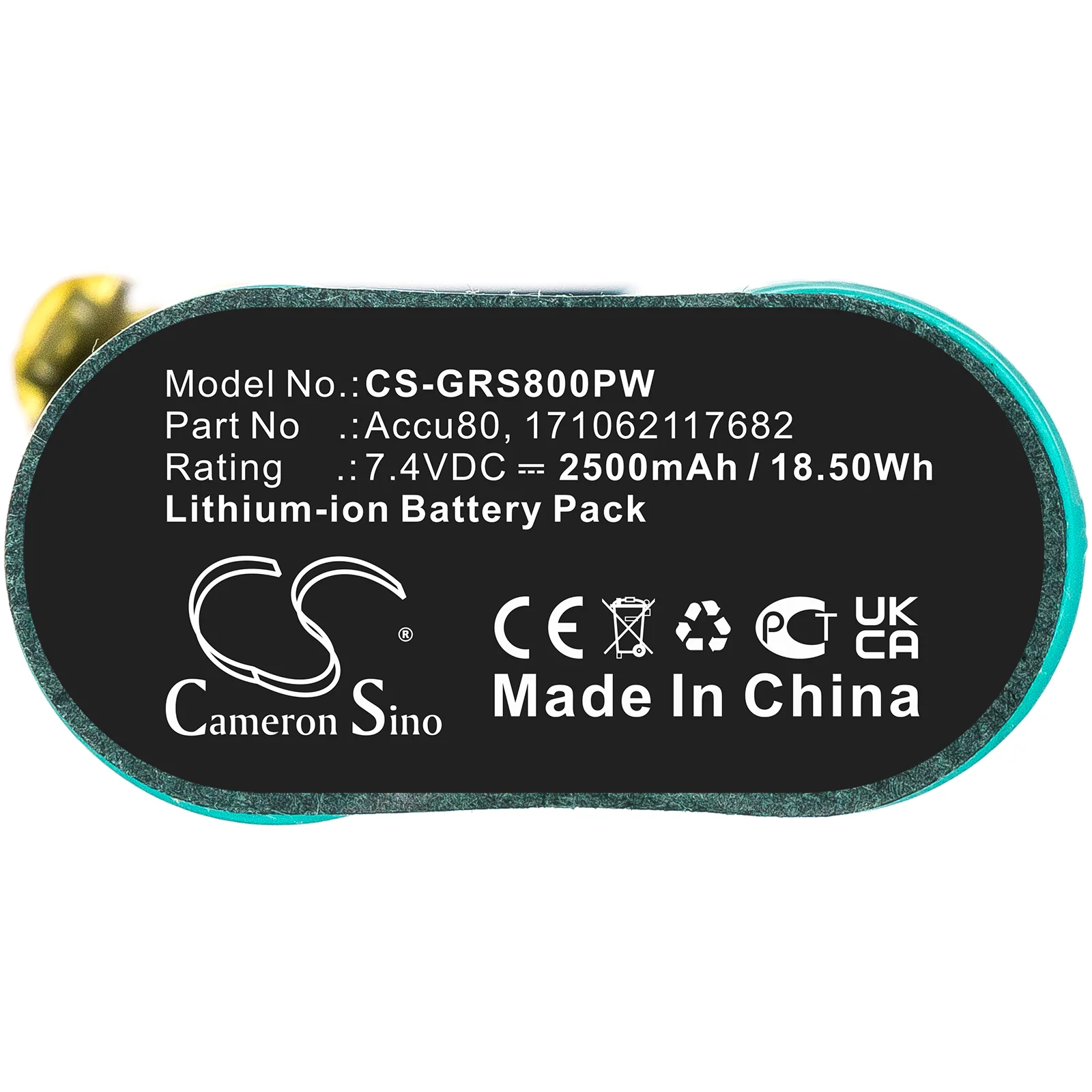 CS-GRS800PW : Battery for Wolf Garten 8803, 8824, BS80 Plus - Replaces Wolf Garten Accu80, 171062117682 - Image 3