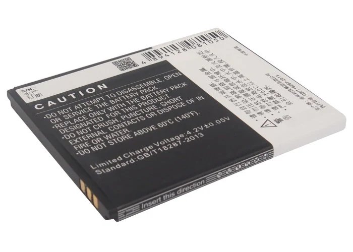 CS-GSM100SL : Battery for Gsmart Maya M1, Maya M1 V2, i350 - Replaces Gsmart BL-166 - Image 3