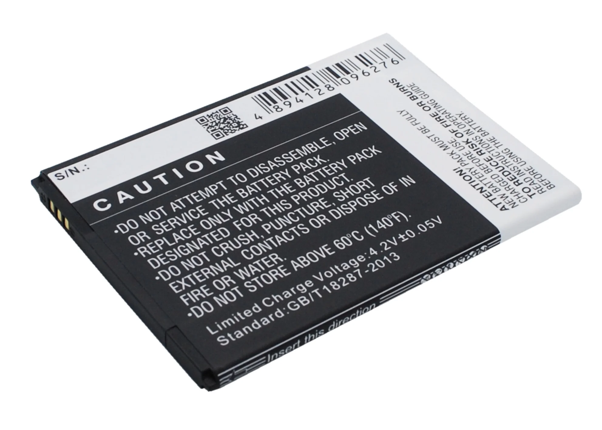 CS-GSM200SL : Battery for Archos 50b Oxygen, 50 Platinium, 50B Sauerstoff and others - Replaces Archos AC50BOX, AC500BNE, AC50NE 1ICP5/56/78 - Image 4