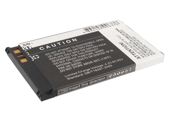 CS-GX32SL : Battery for Sharp 550SH, GX-E30, GX-F200 and others - Replaces Sharp XN-1BT30, CE-BL150 - Image 4