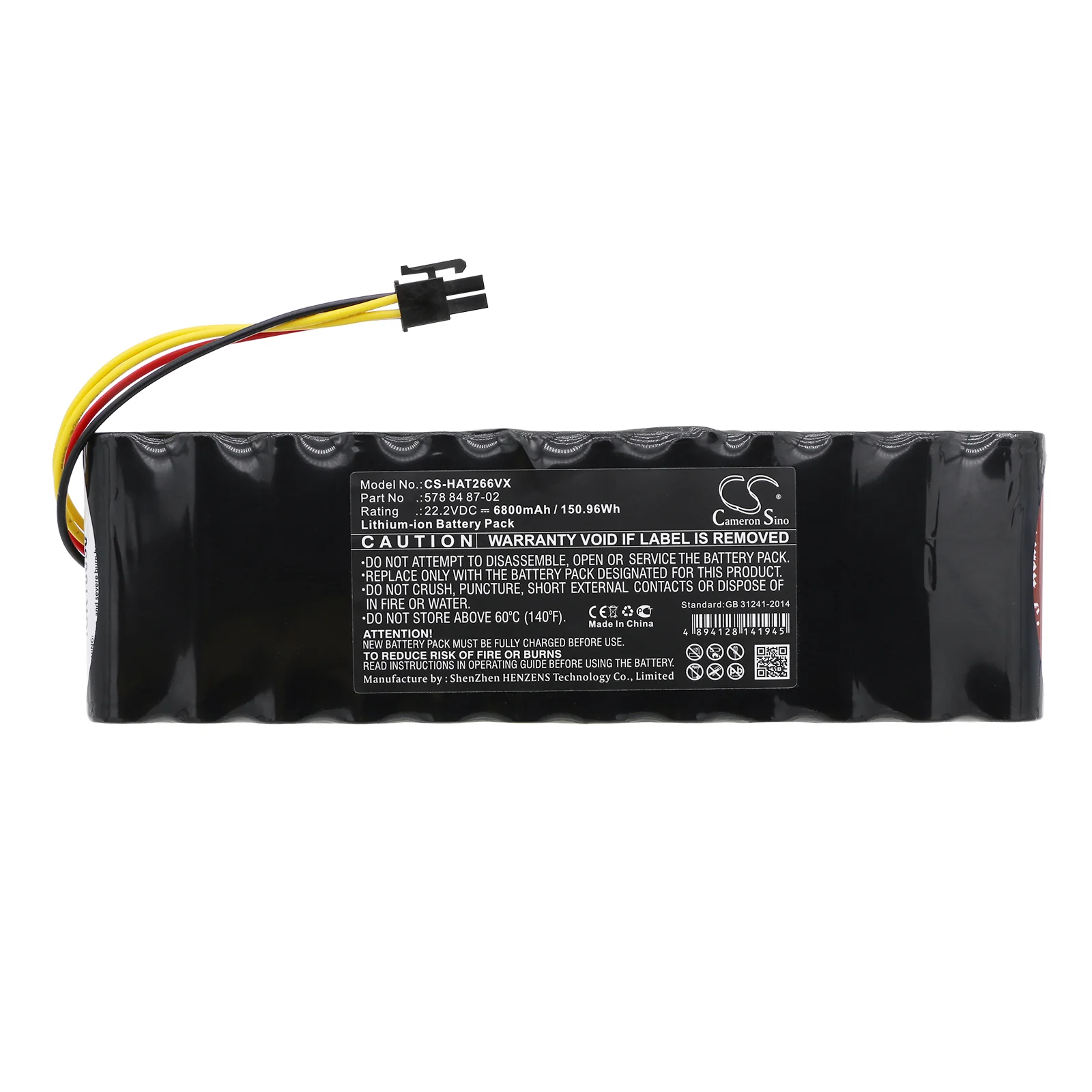 CS-HAT266VX : Battery for Husqvarna Automower 265ACX, 265ACX G2-2, Automower 265ACX 2012 and others - Replaces Husqvarna 578 84 87-02, 578 84 87-01, 578 84 87-03 and others - Image 5