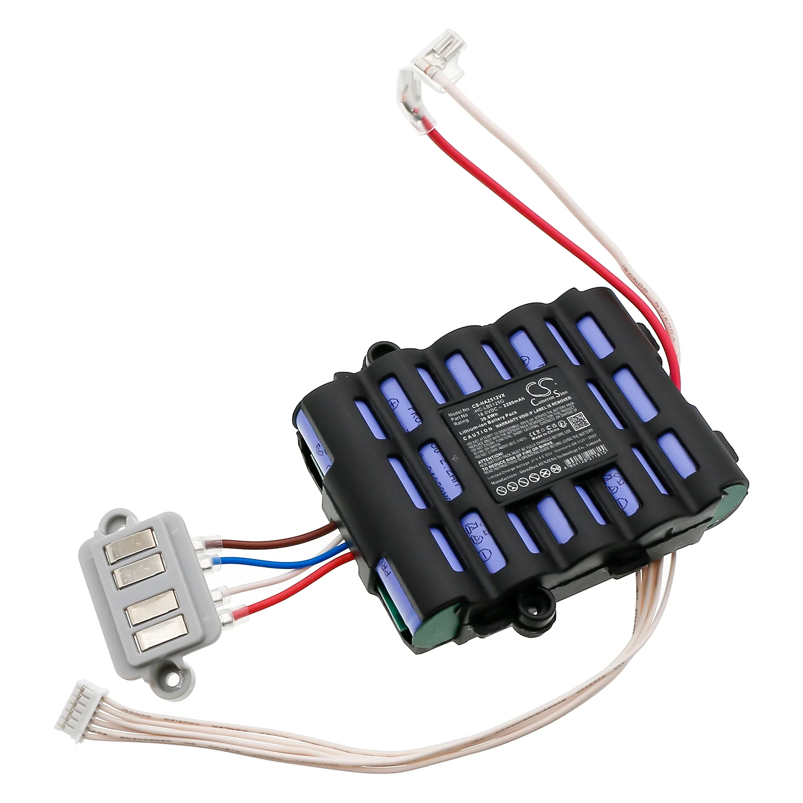 CS-HAZ512VX : Battery for Whirlpool W6, WVC-LI380Y