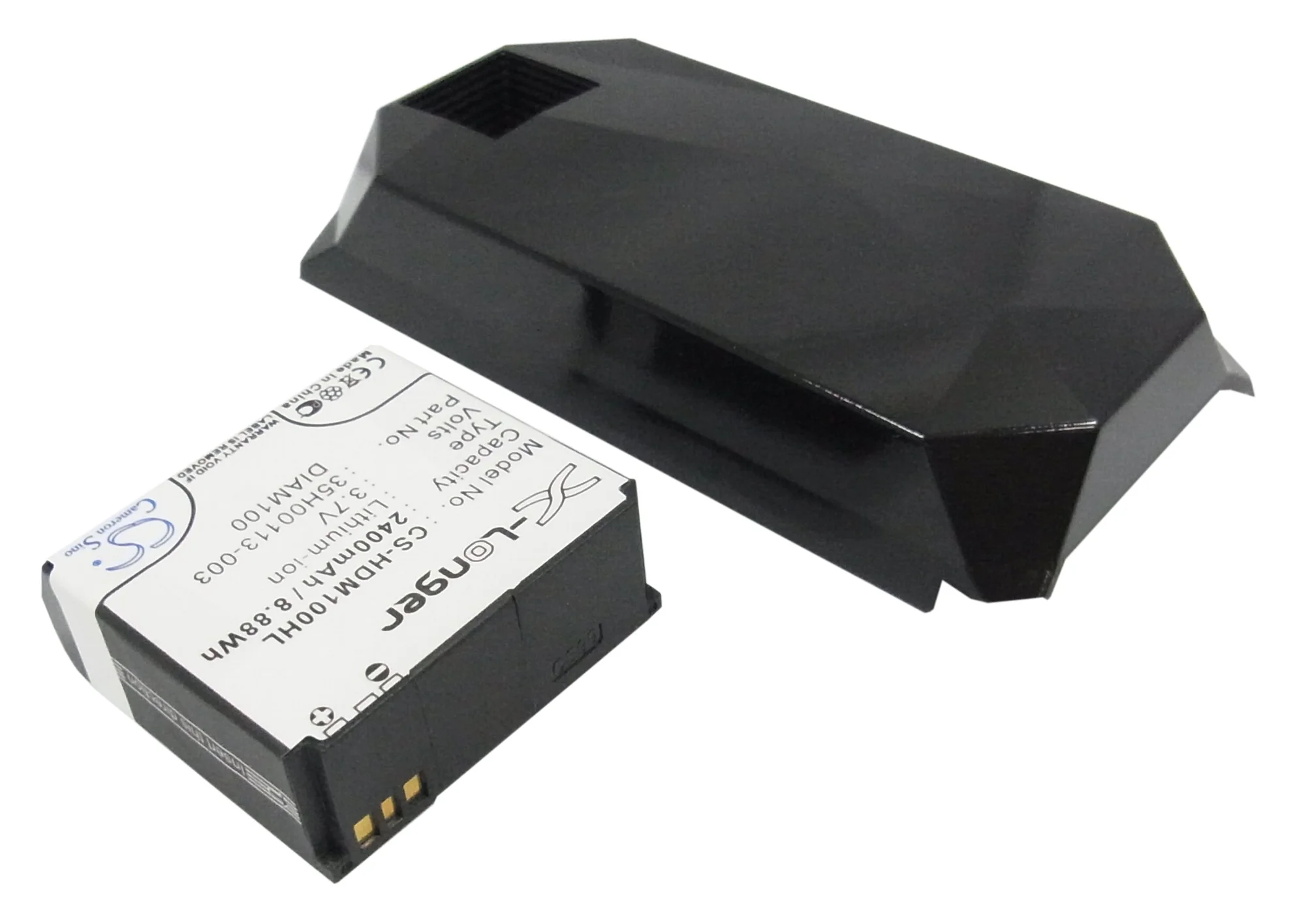 CS-HDM100HL : Battery for HTC Diamond, Touch Diamond, Diamond 100 and others - Replaces HTC DIAM100, DIAM160, 35H00113-003 and others - Image 2